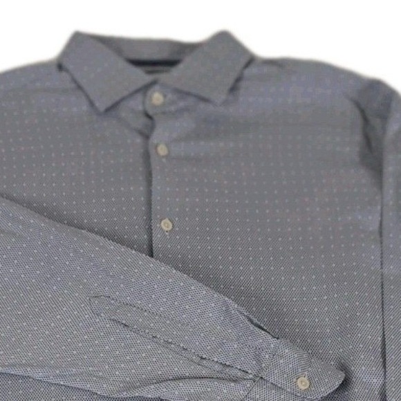 Lot of 3: Charles Tyrwhitt Men's 17/37 - XL Dress Shirt Long Sleeve Patterned - Picture 4 of 12